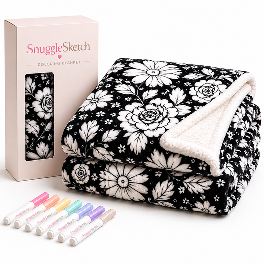 SnuggleSketch Creative Escape Blanket