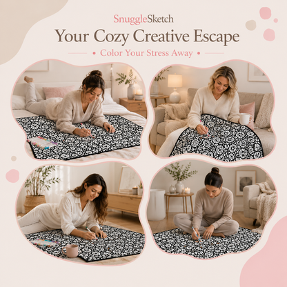 SnuggleSketch Creative Escape Blanket