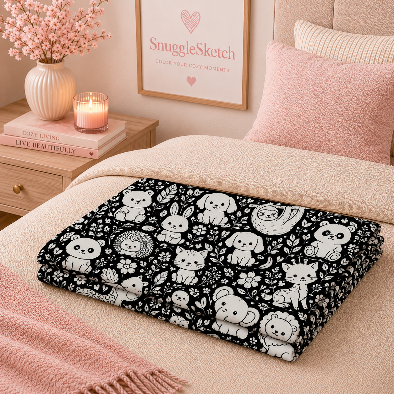 SnuggleSketch Creative Escape Blanket
