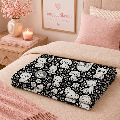 SnuggleSketch Creative Escape Blanket
